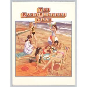 Vintage The Babysitters Club Postcard 1991 California Girls Super Special 5